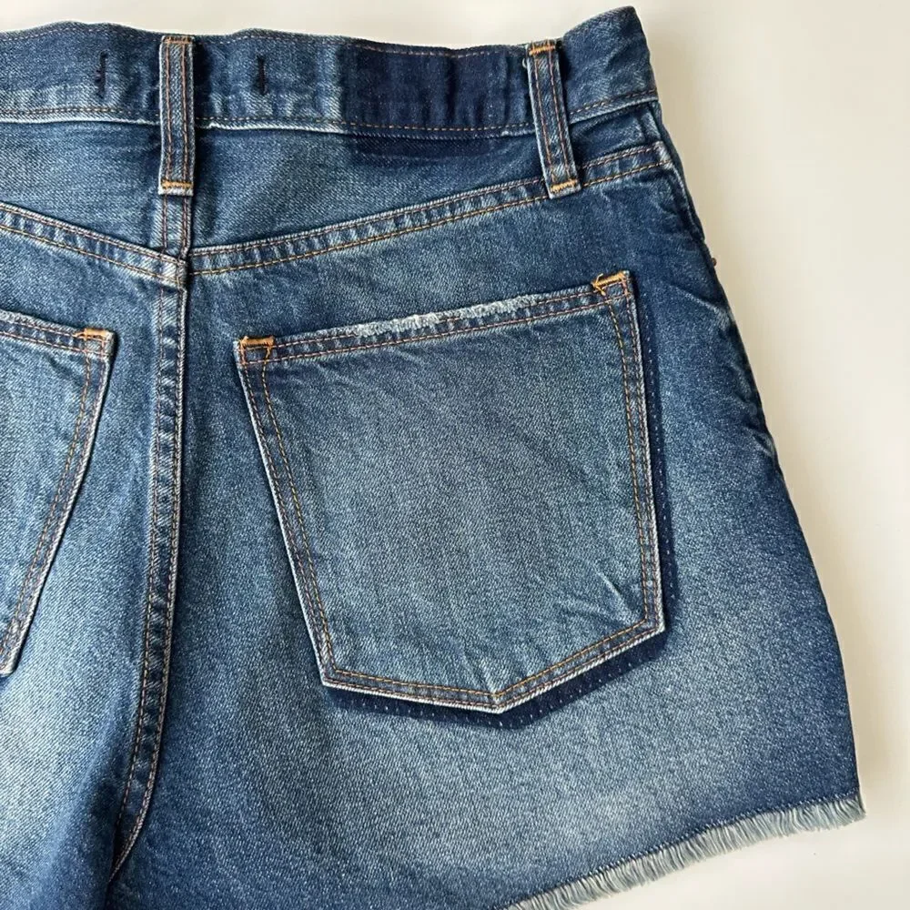 ABERCROMBIE & FITCH Button-Up Denim Shorts Size 26